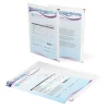 Office Depot® Brand Transparent Zipper Envelopes, Letter Size, Clear, Pack Of 3