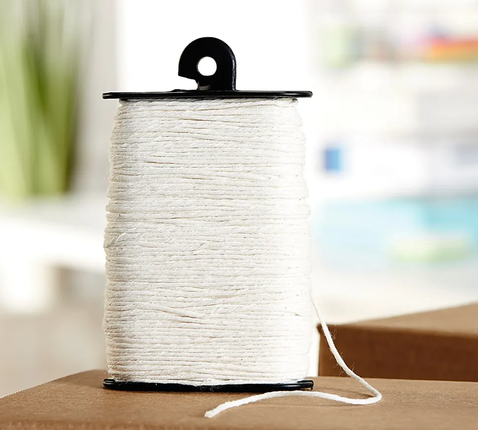 Office Depot® Brand Twine With Dispenser, 200', White