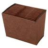 Office Depot® Brand 4-Way Expanding File, Letter Size, Brown