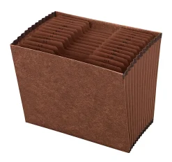 Office Depot® Brand 4-Way Expanding File, Letter Size, Brown