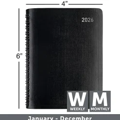 Office Depot Brand Weekly Monthly Planner, 4