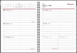 2026-2027 Office Depot® Brand Weekly/Monthly Academic Planner, 8-1/2