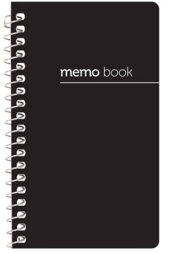 Office Depot® Brand Wirebound Business Notebook, Hard Back Cover, 7-1/4" x 9-1/2", Narrow Ruled, 80 Sheets, Black