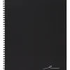 Office Depot® Brand Wirebound Business Notebook, 8-7/8" x 11", 1 Subject, Narrow Ruled, 80 Sheets, Black