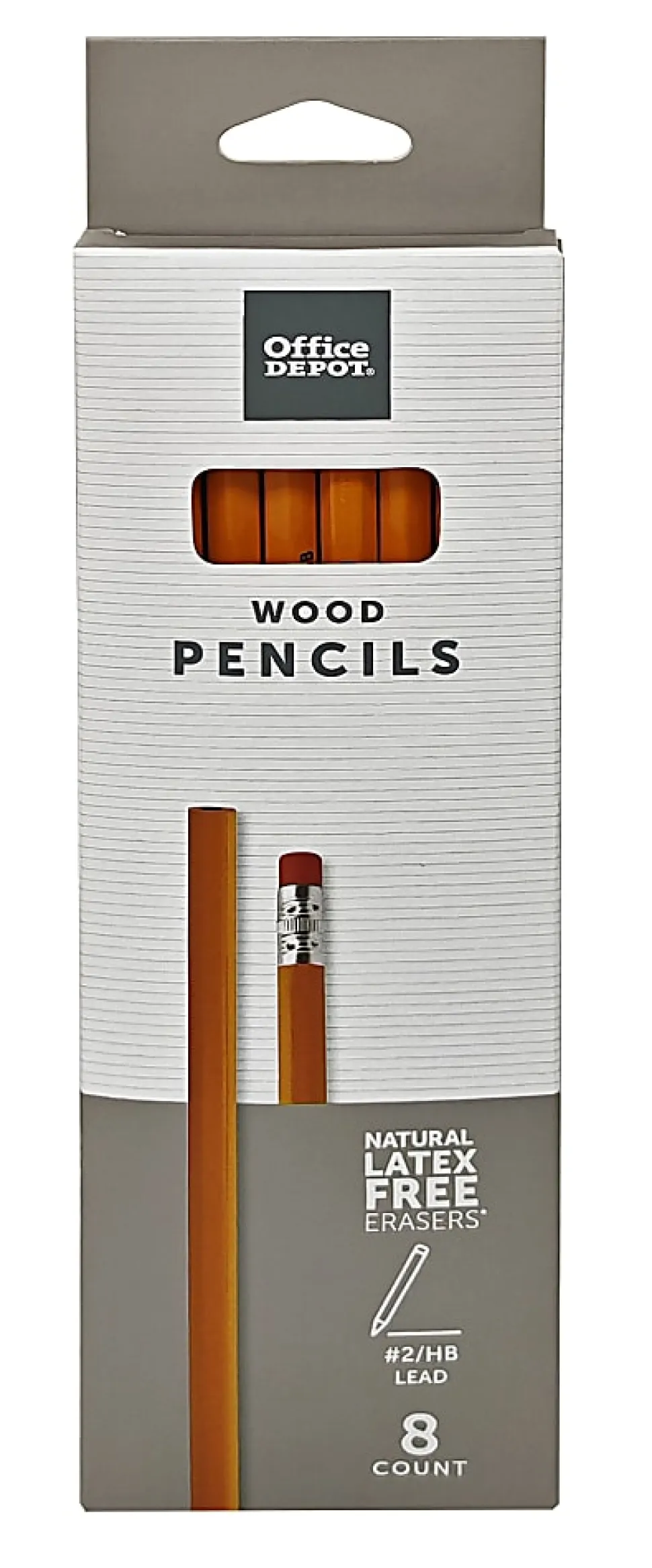 Office Depot® Brand Wood Pencils, #2 Lead, Medium, Pack of 8