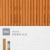 Office Depot® Brand Wood Pencils, Unsharpened, #2 Medium Soft Lead, Pack Of 36