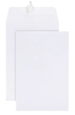 Office DepotĀ® Brand 6" x 9" Catalog Envelopes, Clean Seal, White, Box Of 25
