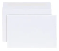 Office DepotĀ® Brand 6" x 9" Catalog Envelopes, Booklet, Gummed Seal, White, Box Of 100