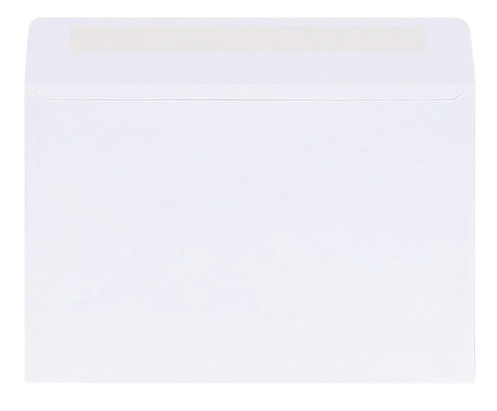 Office Depot® Brand 6" x 9" Catalog Envelopes, Booklet, Gummed Seal, White, Box Of 100