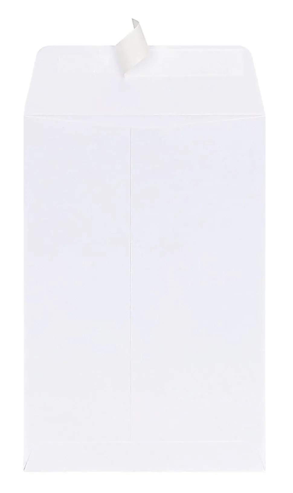 Office Depot® Brand 6" x 9" Catalog Envelopes, Clean Seal, 30% Recycled, White, Box Of 100