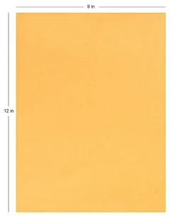 Office Depot® Brand  9" x 12" Manila Catalog Envelopes, Gummed Seal, Brown Kraft, Box Of 100