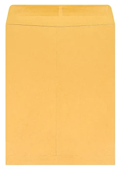 Office Depot® Brand 10" x 13" Manila Catalog Envelopes, Gummed Seal, Brown Kraft, Box Of 100