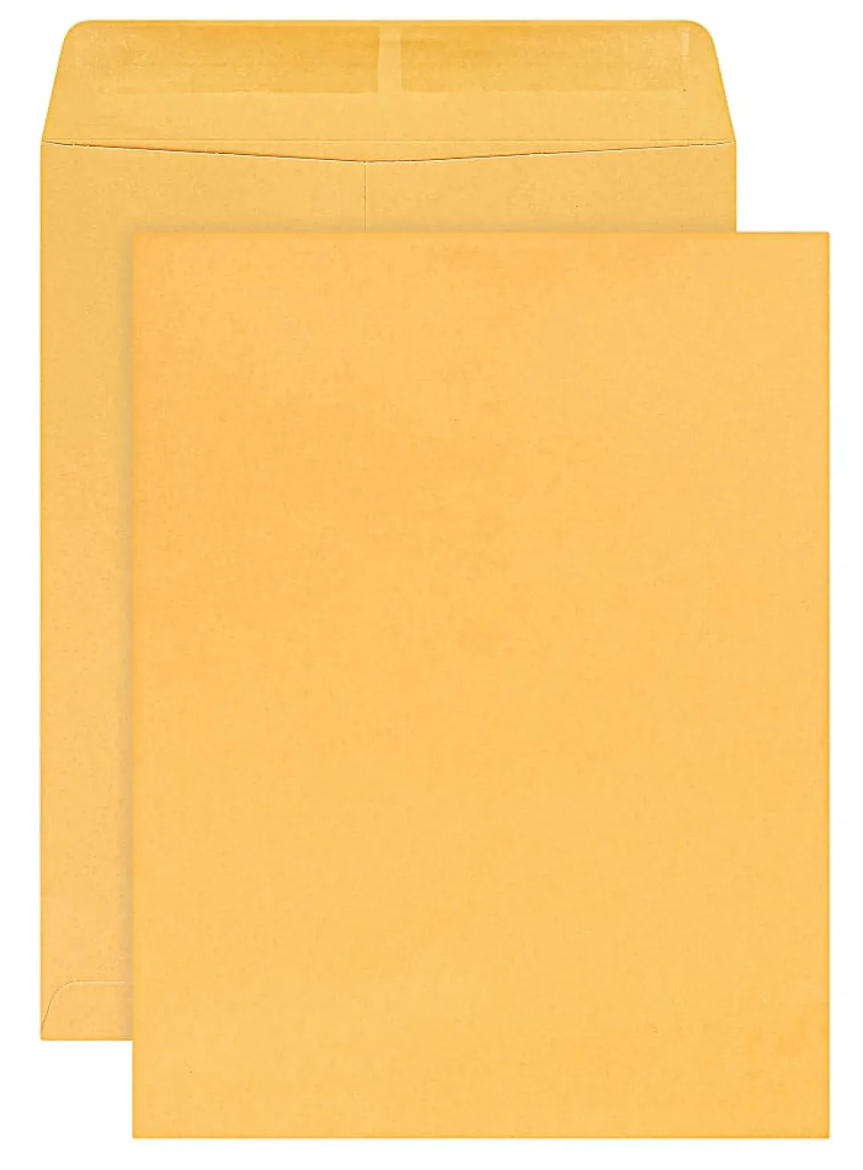 Office Depot® Brand 10" x 13" Manila Catalog Envelopes, Gummed Seal, Brown Kraft, Box Of 100