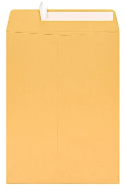 Office DepotĀ® Brand 10" x 13" Manila Catalog Envelopes, Clean Seal, Brown Kraft, Box Of 100