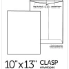 Office Depot® Brand 10" x 13" Manila Envelopes, Extra Heavyweight, Clasp Closure, Manila, Box Of 100