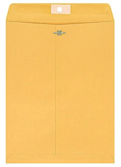 Office DepotĀ® Brand 9" x 12" Manila Envelopes, Clasp Closure, Brown Kraft, Box Of 25