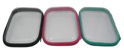 Office Depot® Clear Pencil Case With Trim, 9