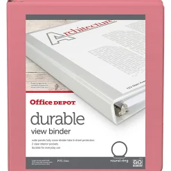 Office Depot® Durable View Binder, 1