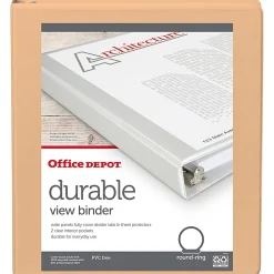 Office Depot® Durable View Binder, 1