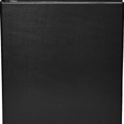 Office Depot® Heavy-Duty Easy-Open 3-Ring Binder, 1 1/2" D-Rings, 49% Recycled, Black