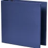 Office Depot® Heavy-Duty 3-Ring Binder, 3" D-Rings, Navy