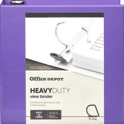 Office Depot® Heavy-Duty View 3-Ring Binder, 3