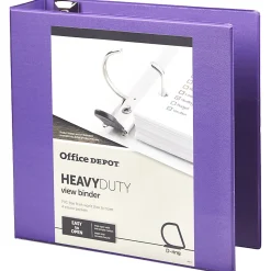 Office Depot® Heavy-Duty View 3-Ring Binder, 3