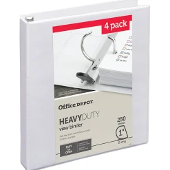 Office Depot® Heavy-Duty View 3-Ring Binder, 1