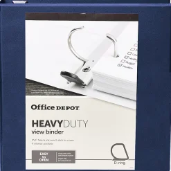 Office Depot® Heavy-Duty View 3-Ring Binder, 2