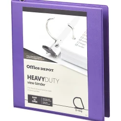 Office Depot® Heavy-Duty View 3-Ring Binder, 1