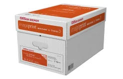 Office Depot® ImagePrint® Multi-Use Printer & Copy Paper, 10 Reams, White, Letter Size, 5000 Sheets Per Case, 20 Lb, 98 Brightness - 1821
