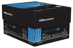 Office Depot® Inkjet Or Laser Paper, 3 Reams, White, Letter Size Paper, 500 Sheets Per Ream, 24 Lb, 98 Brightness