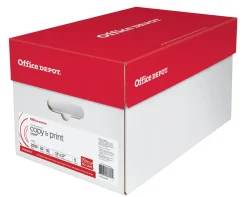 Office Depot® Multi-Use Printer & Copy Paper, 5 Reams, White, Ledger (11