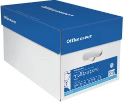 Office Depot® Multi-Use Printer & Copy Paper, 10 Reams, White, Letter (8.5