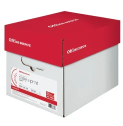 Office Depot® Multi-Use Printer & Copy Paper, 5 Reams, White, Letter (8.5