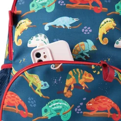 Office Depot® School Backpack And Lunch Box Set, Blue Iguana