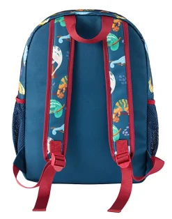 Office Depot® School Backpack And Lunch Box Set, Blue Iguana