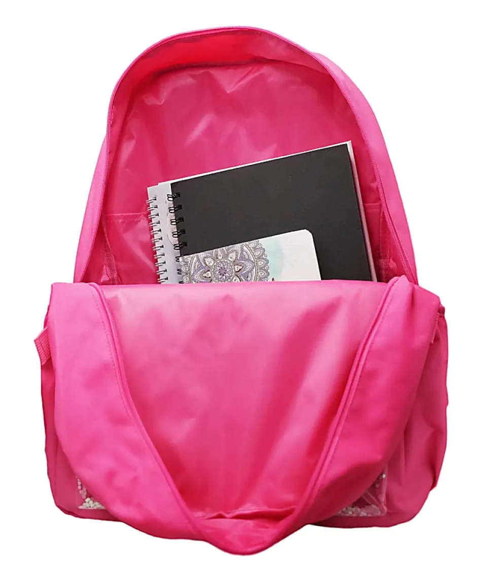 Office Depot® School Backpack And Lunch Box Set, Pink Roller Skate