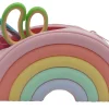 Office Depot® Silicone Pencil Pouch, 5" x 9-1/2", Pastel Rainbow
