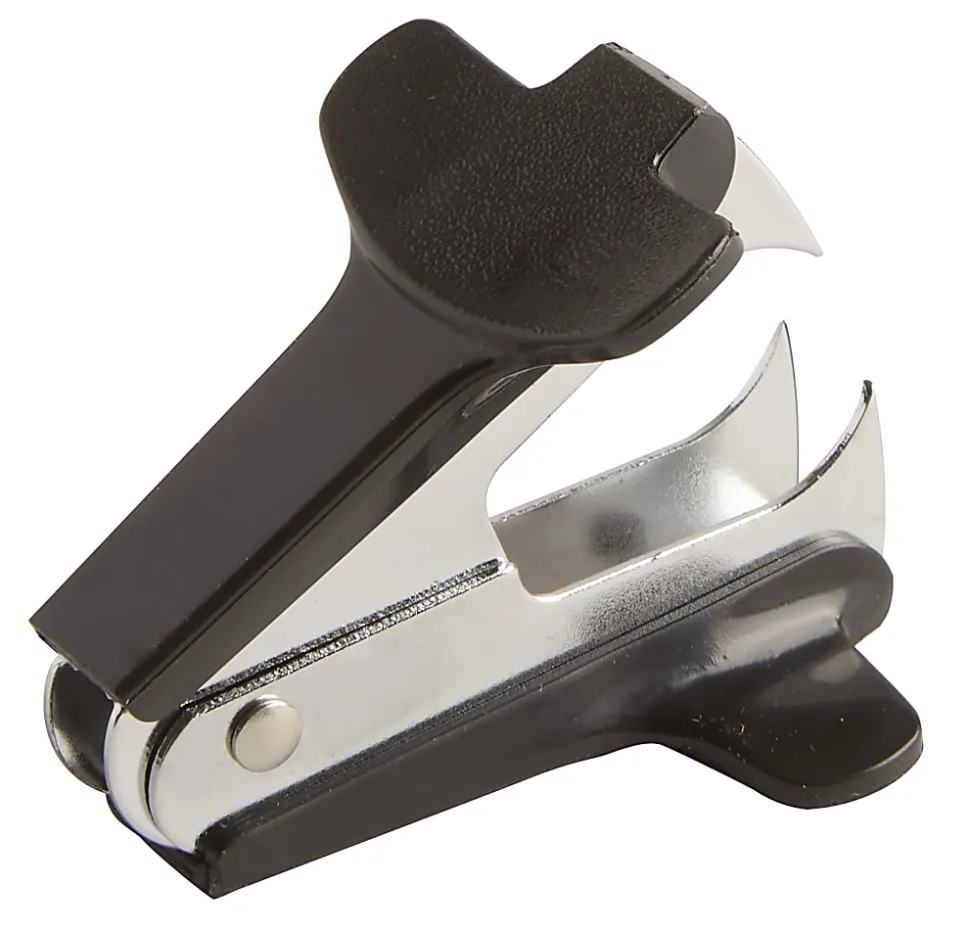 Office Depot® Staple Removers, 2-3/10”, Black, Pack Of 3 Removers