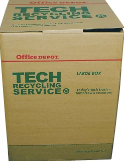 Office Depot Tech Recycling Box, Large, 24