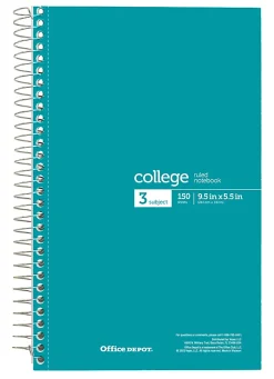 Office Depot® Wirebound Notebooks, 6