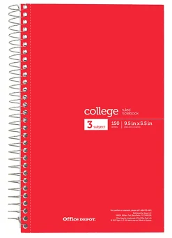 Office Depot® Wirebound Notebooks, 6