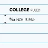 Office Depot® Wirebound Notebooks, 8 1/2" x 11", 1 Subject, College Ruled, 100 Sheets, Assorted Colors, Pack Of 6 Notebooks