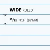 Office Depot® Wirebound Notebooks, 8" x 10-1/2", 1 Subject, Wide Ruled, 100 Sheets, Assorted Colors, Pack Of 6 Notebooks