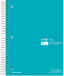 Office Depot® Wirebound Notebooks, 8