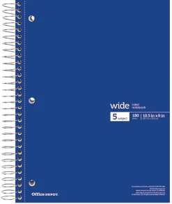 Office Depot® Wirebound Notebooks, 8