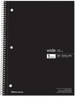 Office Depot® Wirebound Notebooks, 8