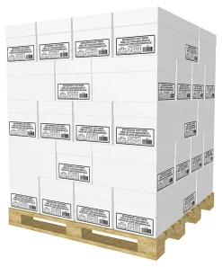 Office Depot® Xerographic Copy Paper, 10 Reams, White, Letter (8.5" x 11"), 200000 Sheets Per Pallet, 20 Lb, 92 Brightness