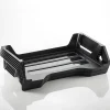 Officemate 26212 Achieva Side Load Letter Tray, Recycled, 6/ PK, Black - 6 Tier(s) - 15"x15.1"x 8.9" Depth - 26212